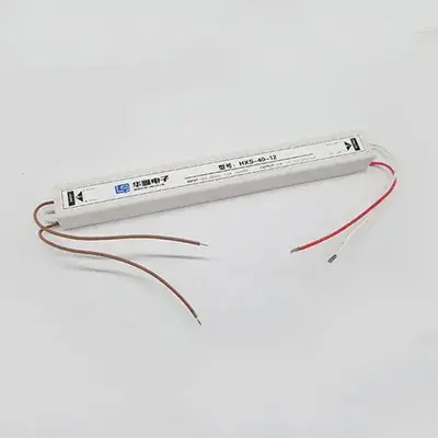 Nguồn điện ac 180-264v 40W IP67 chống nước, đầu ra đơn, máy biến áp LED dc 24 Volt