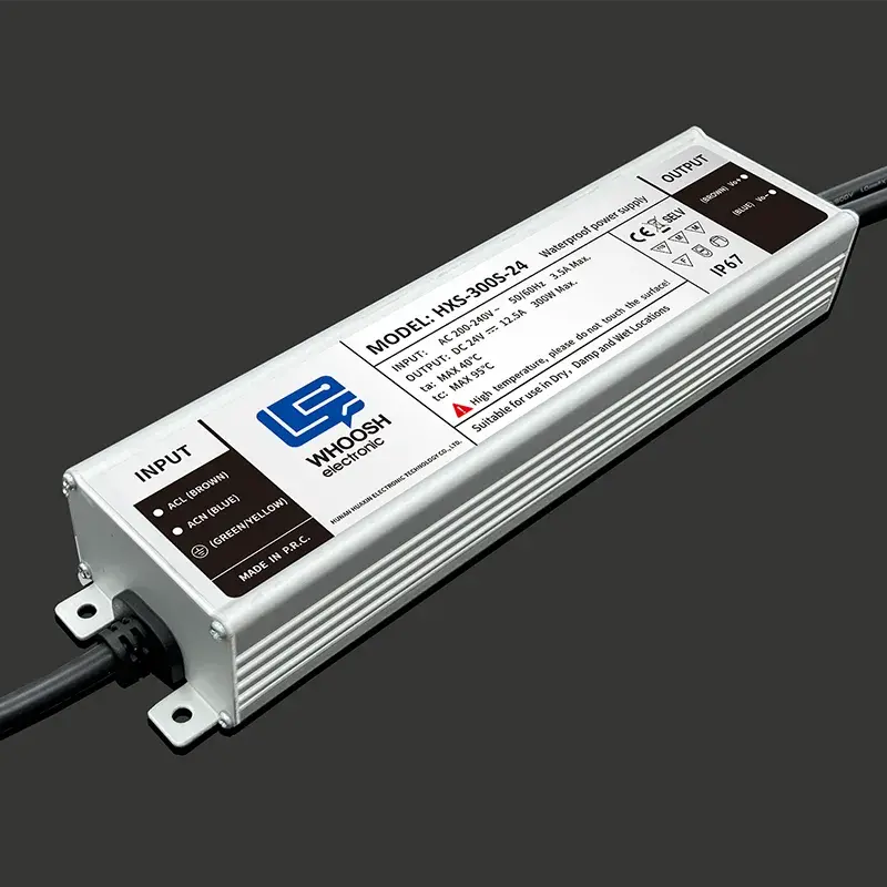 Nguồn điện chống nước IP67 36V 12V 24V 300W Nhà sản xuất Trung Quốc có phòng thí nghiệm EMC